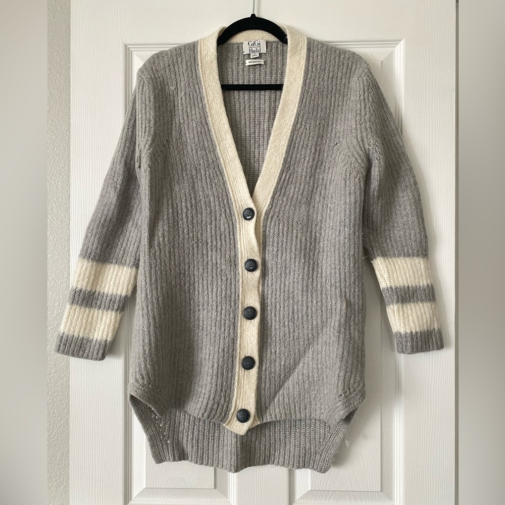 Tommy Hilfiger x Gigi Hadid Varsity Cardigan, size S